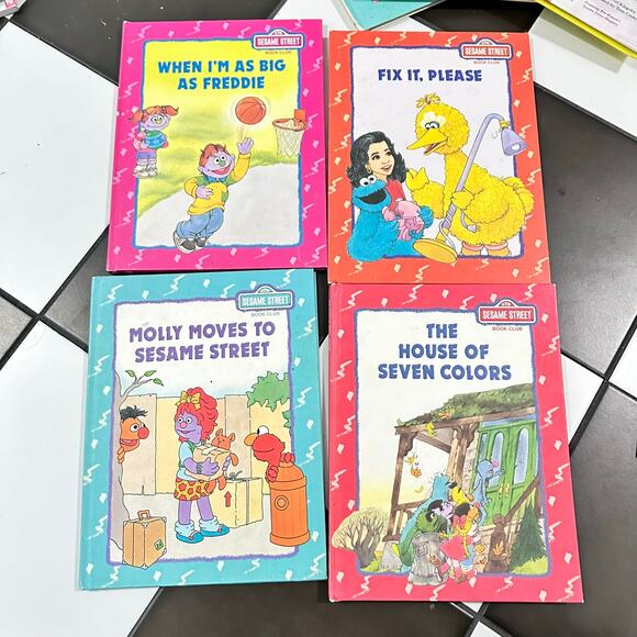 X19 Vintage Sesame Street Book Club Book & More Big Bird 70s- 80s - Picture 4 of 15